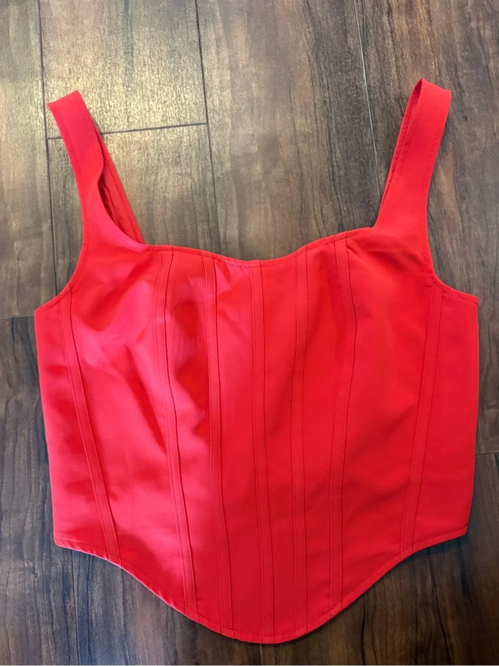 Sincerely Jules Red Corset Top